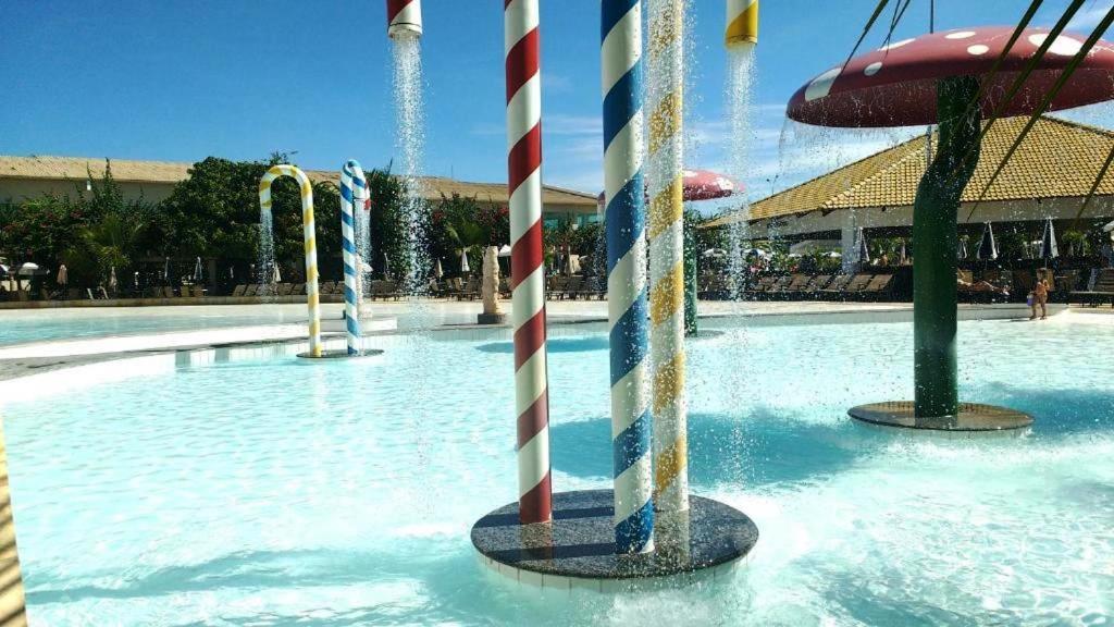 Lacqua diroma com fogão, geladeira, micro-ondas, Park aquático 24h, acomoda até 5 pessoas Caldas Novas Extérieur photo